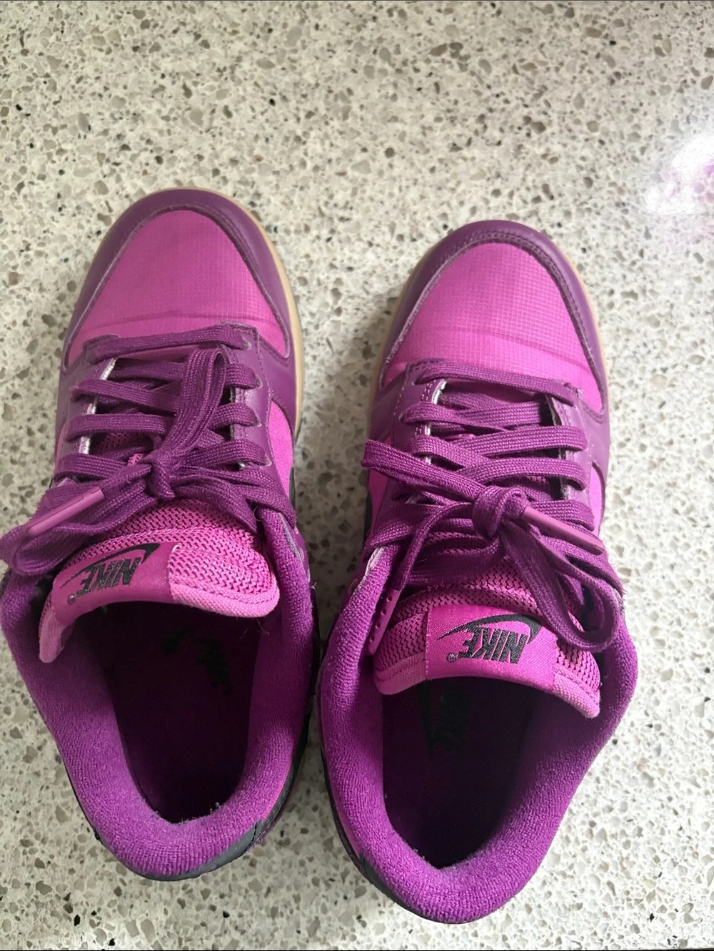 Nike Women's Bright Purple Low-Top Sneakers